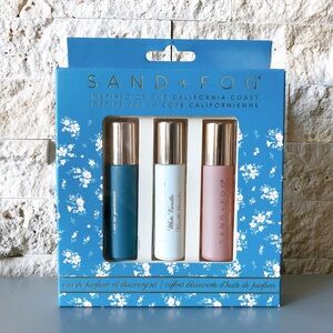 Sand + Fog Perfume Oil Discovery Set Oil Roller Marshmallow Skies